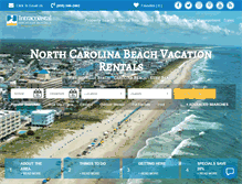 Tablet Screenshot of intracoastalrentals.com